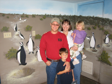 Bill, Dani, Billy, and Shelby at the Boise Zoo