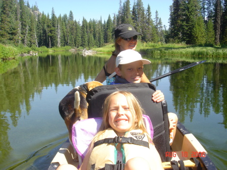 Hangin' with the family in McCall, ID