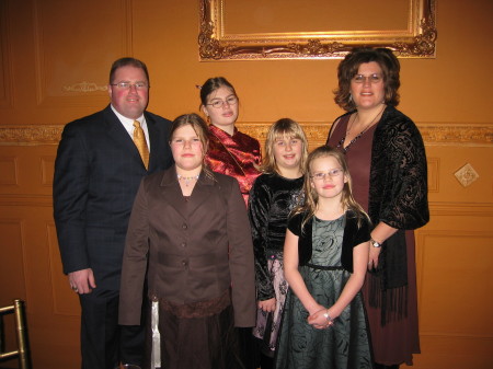 The Simpson family at Tara & Jeff's wedding, Jan. '07