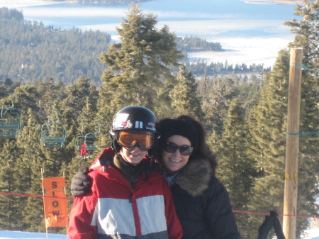 Shane and moi in Big Bear