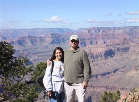 My girlfriend Pam & I at the Grand Canyon in '05
