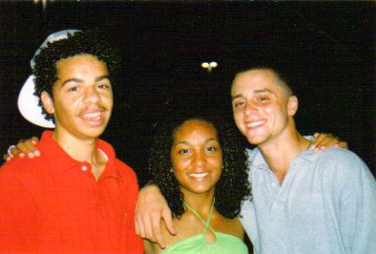 Brian, Brianna, and my nephew Mike