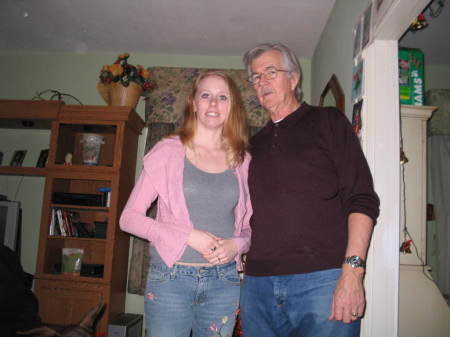 Lisa and Grandpa Terry