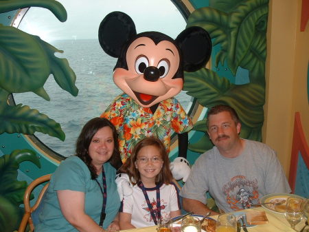 On the Disney Cruise