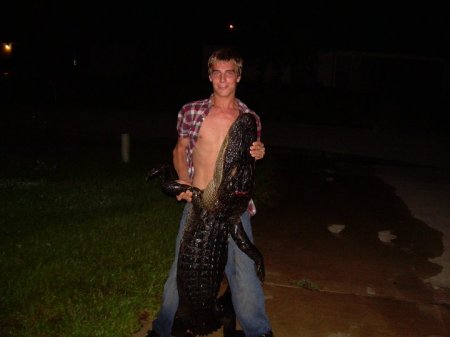 Bryan's First Gator