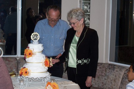 Mom & Dad at 50th Wedding Anniversary