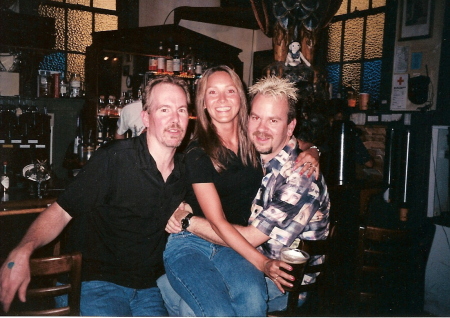 Phil Bass, me, & Monte Montgomery July '02