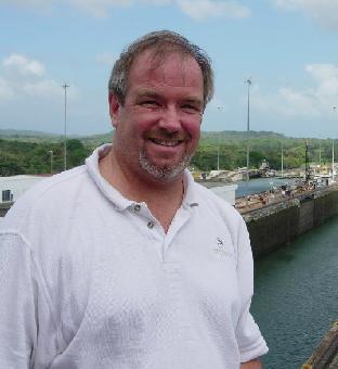 at the Panama Canal, January '05