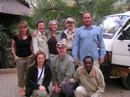 Our travel group thru Africa