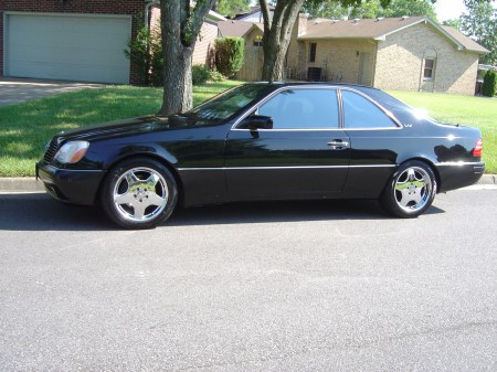 one of my cars-mercedes cl600