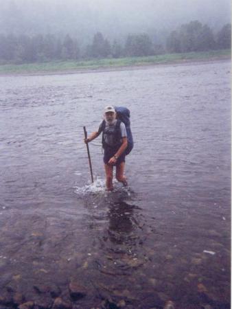 Fording the Kennebec River