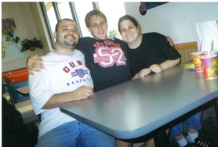 Jimmy,(My Husband),( My Brother) Anthony, and Me
