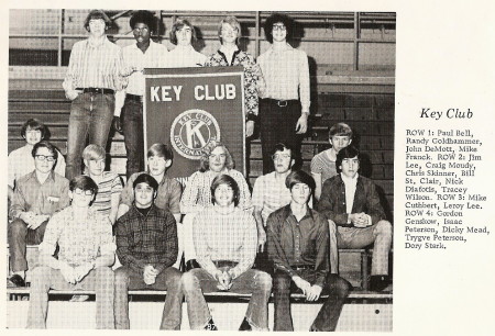 Yearbook: Key Club