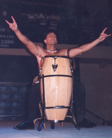 Me in a stepshow...Phi Beta Sigma