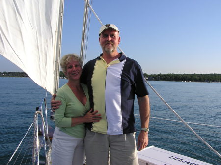 Sailing on Lk Charlevoix