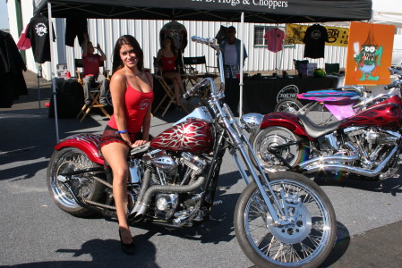 arleen on my 02 custom fatboy jpg