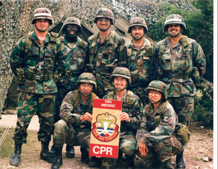 CPR Instructors for EFMB at Fort Hood, Texas