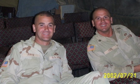 Mike & Joe in Bagram, Afghanistan