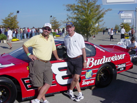 With Dad at Races