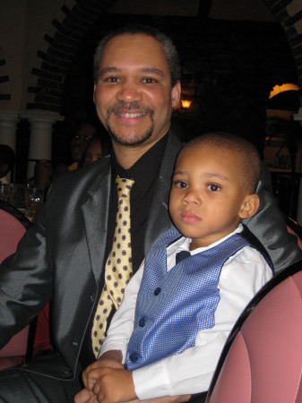 My two #1 men (Daddy & his little man)