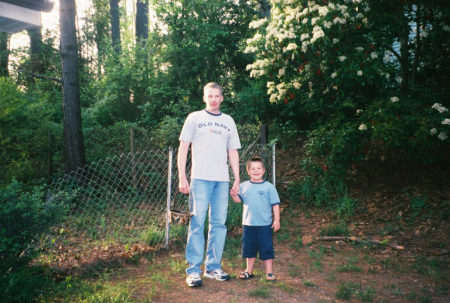 My nephew Grant and myself. Easter '04