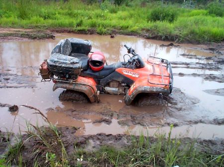A muddy mess