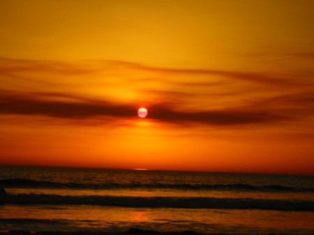 Mission Beach SD CA Sunset