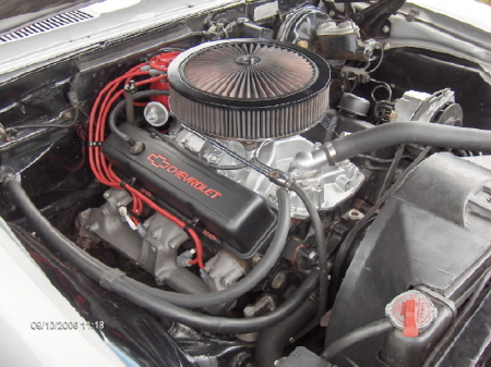 Camaro Engine compartment