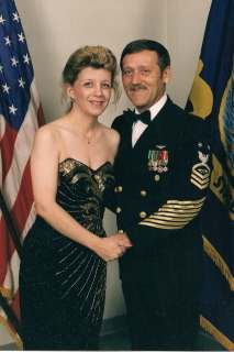 My husband and I at the Navy Ball