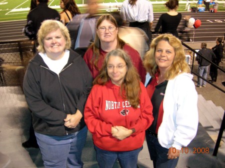 The gang at 2008 homecoming game