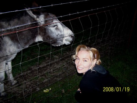 me with donkey