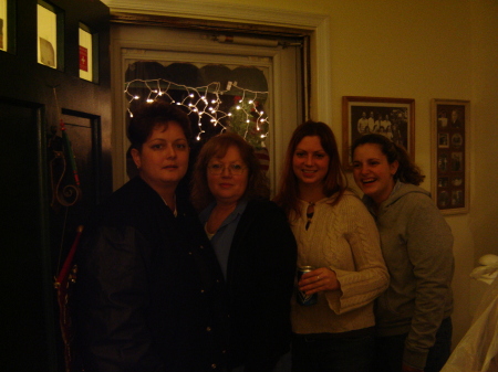 Me, Mom and my sisters, Stephanie and Julie.