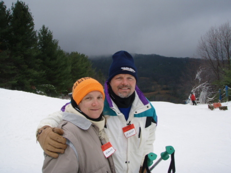 Beth and I on ski trip