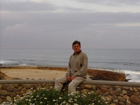 at seal beach, La Jolla, CA