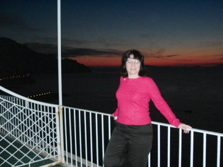 Sunrise on the Amalfi coast