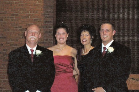 the family at luke's wedding