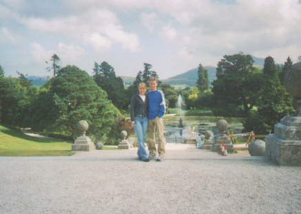 Me and Ciar��n in Ireland