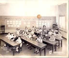 1st Grade - 1951 - Roosevelt - PR IL