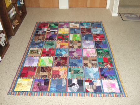 Fun Quilt for Guest room