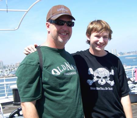 Kevin & Dilan on the Queen Mary