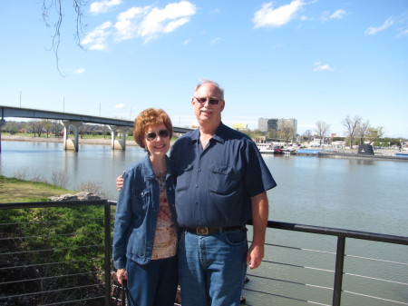 Donna and I in Little Rock