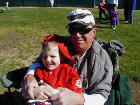 Duck's first t-ball game