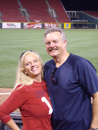 Me and Randy after the Reds game