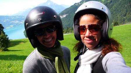 The girls in Interlaken