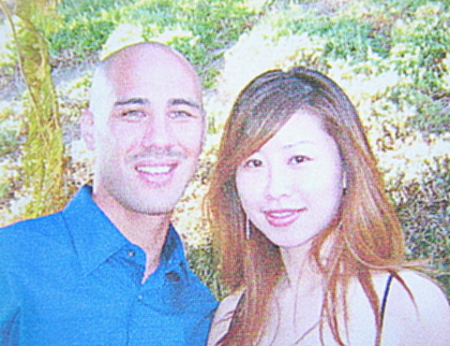 most recent photo with wife ( Ya-chuan )