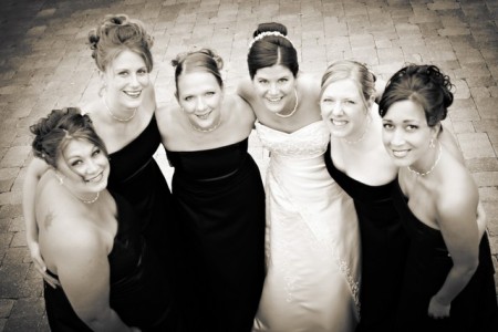 WIFE SECOND FROM LEFT