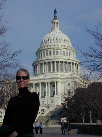 January 2006 in DC...in the middle of a heat wave
