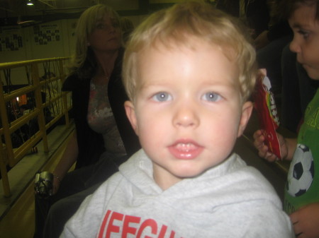 Cutter - my three year old grandson