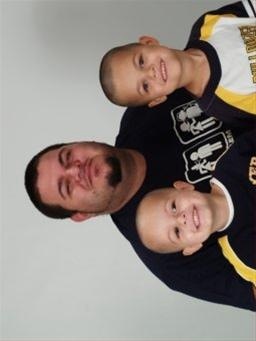 my husband and boys