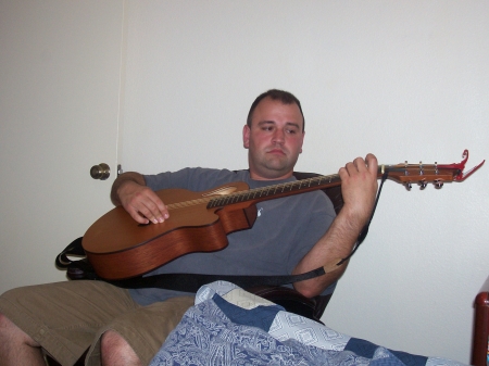 Chillin with a guitar